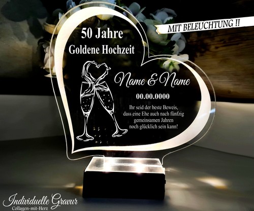 Geschenk goldene hochzeit - geschenk,
