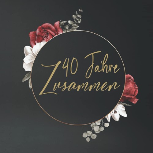 Gästebuch rubinhochzeit - gästebuch,
