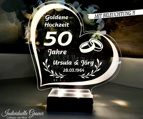 Geschenk goldene hochzeit - ,