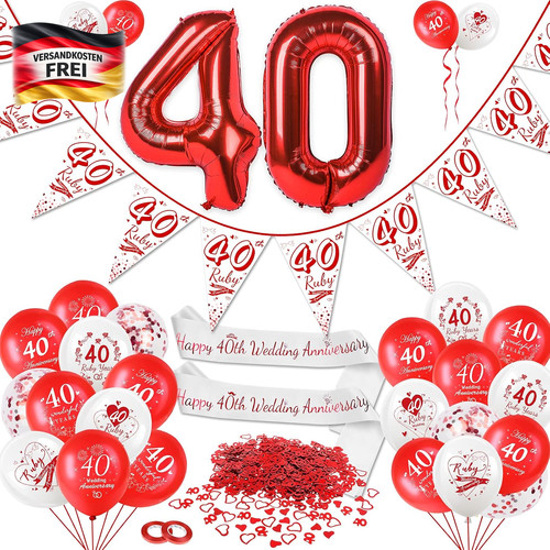 Hochzeitstagsdeko set für - set, 40