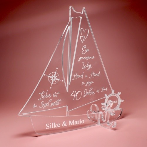 Geschenk rubinhochzeit - geschenk,