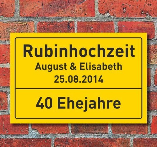 Rubinhochzeit hochzeit 40 - hochzeit,