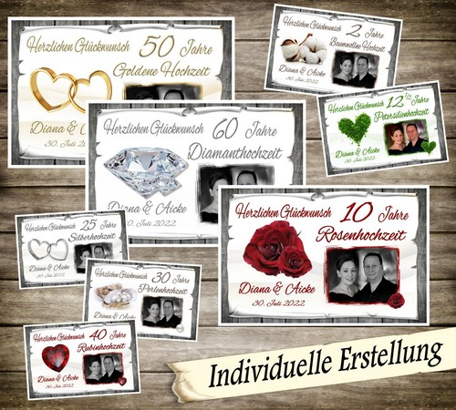 Urkunde hochzeitstage - urkunde,