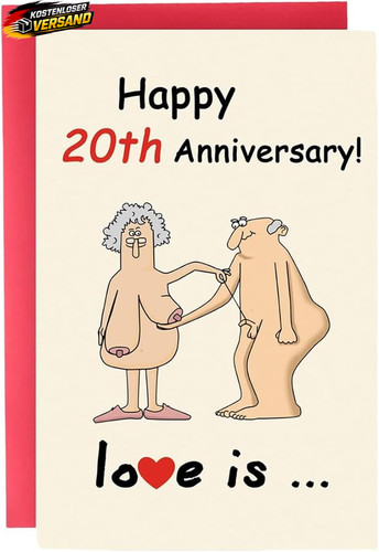 Hochzeitstag karte jahre - karte, 20