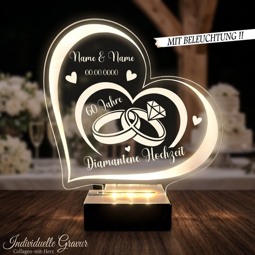Geschenk diamantene hochzeit - geschenk,