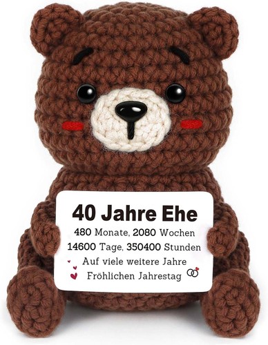Handgehäkelter bär - handgehäkelter,