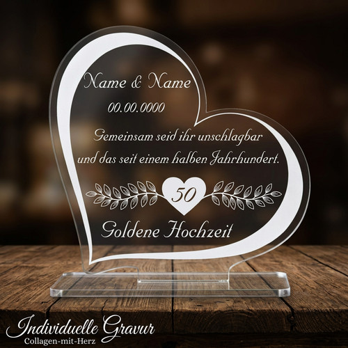 Hochzeitstag goldene - 50.,